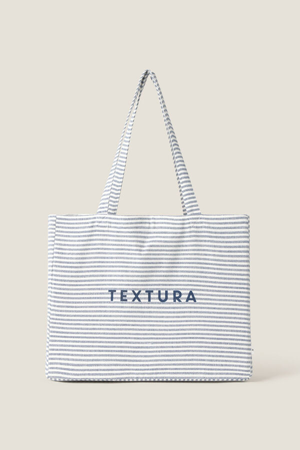 Textura Textured Bag blue