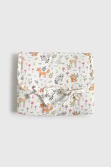 Textura Cotton forest changing mat white