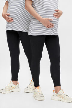 Womensecret Pack de 2 leggings longas para maternidade preto