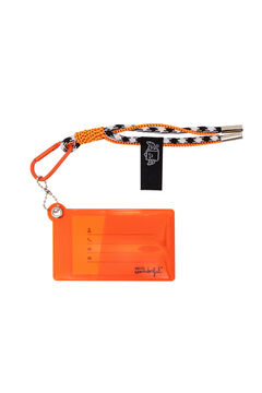 Womensecret Clip-on backpack accessory - Orange estampado
