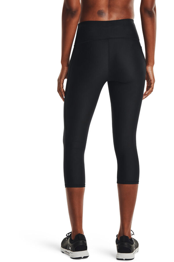Under Armour Pantal&oacute;n Capri para mujer  negro