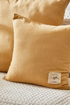 Womensecret Gavema mustard cushion cover printed
