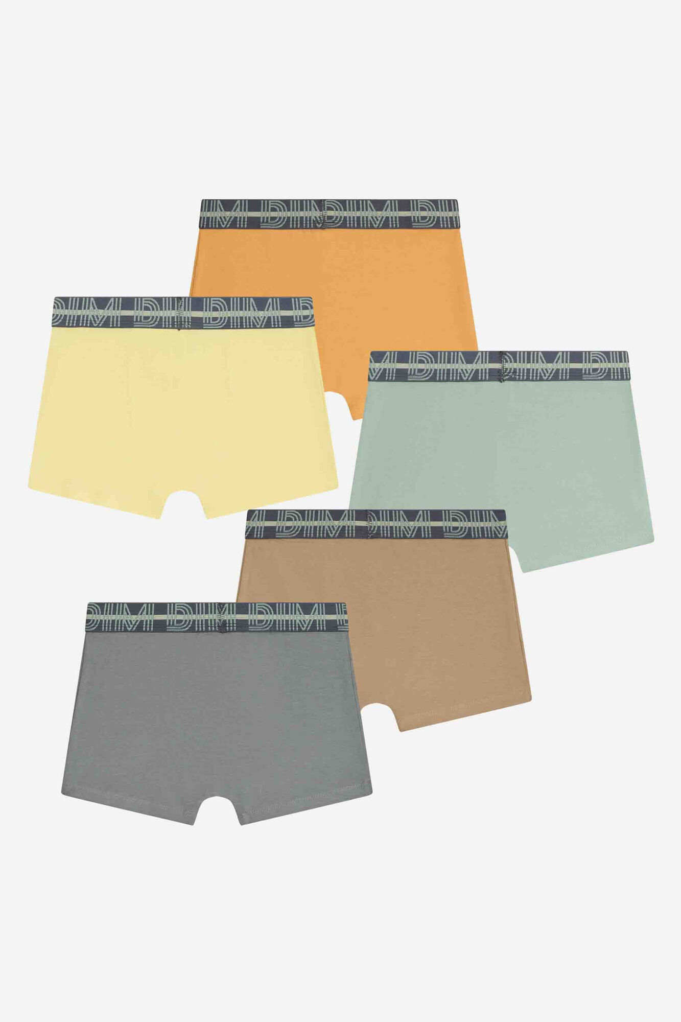 DIM Pack de 5 b&oacute;xers DIM Cotton Stretch 