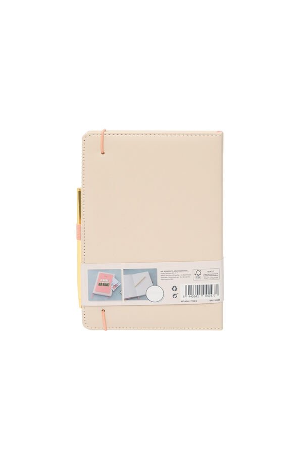 Womensecret Notebook with pocket rávasalt mintás