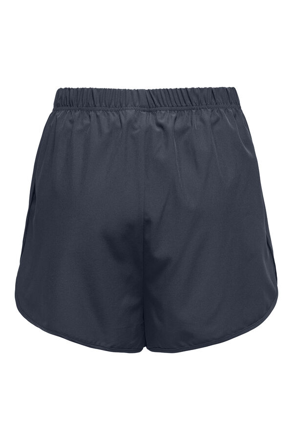Womensecret Essential high-rise shorts bleu