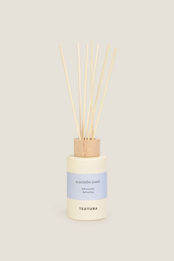 Textura Mikado de algod&atilde;o macio bege