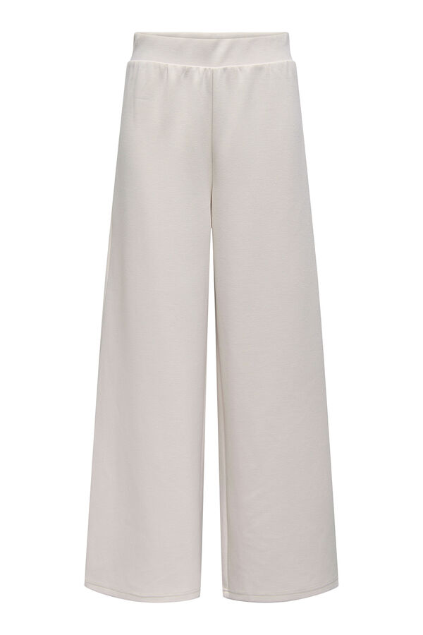 Only Play Lange Hose mit weitem Bein Grau