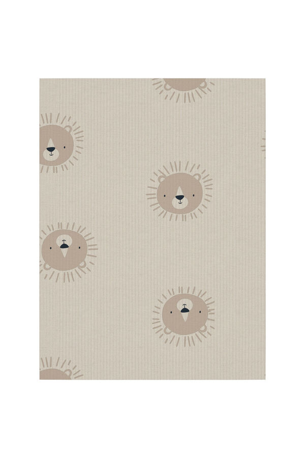 Name it Set león bebé neutro gris