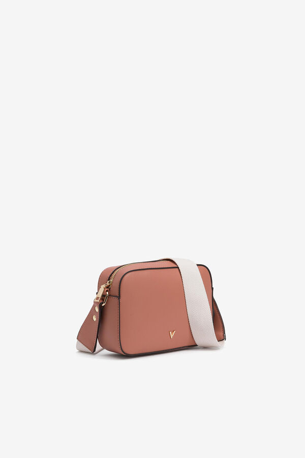 Womensecret Faux leather crossbody bag pink