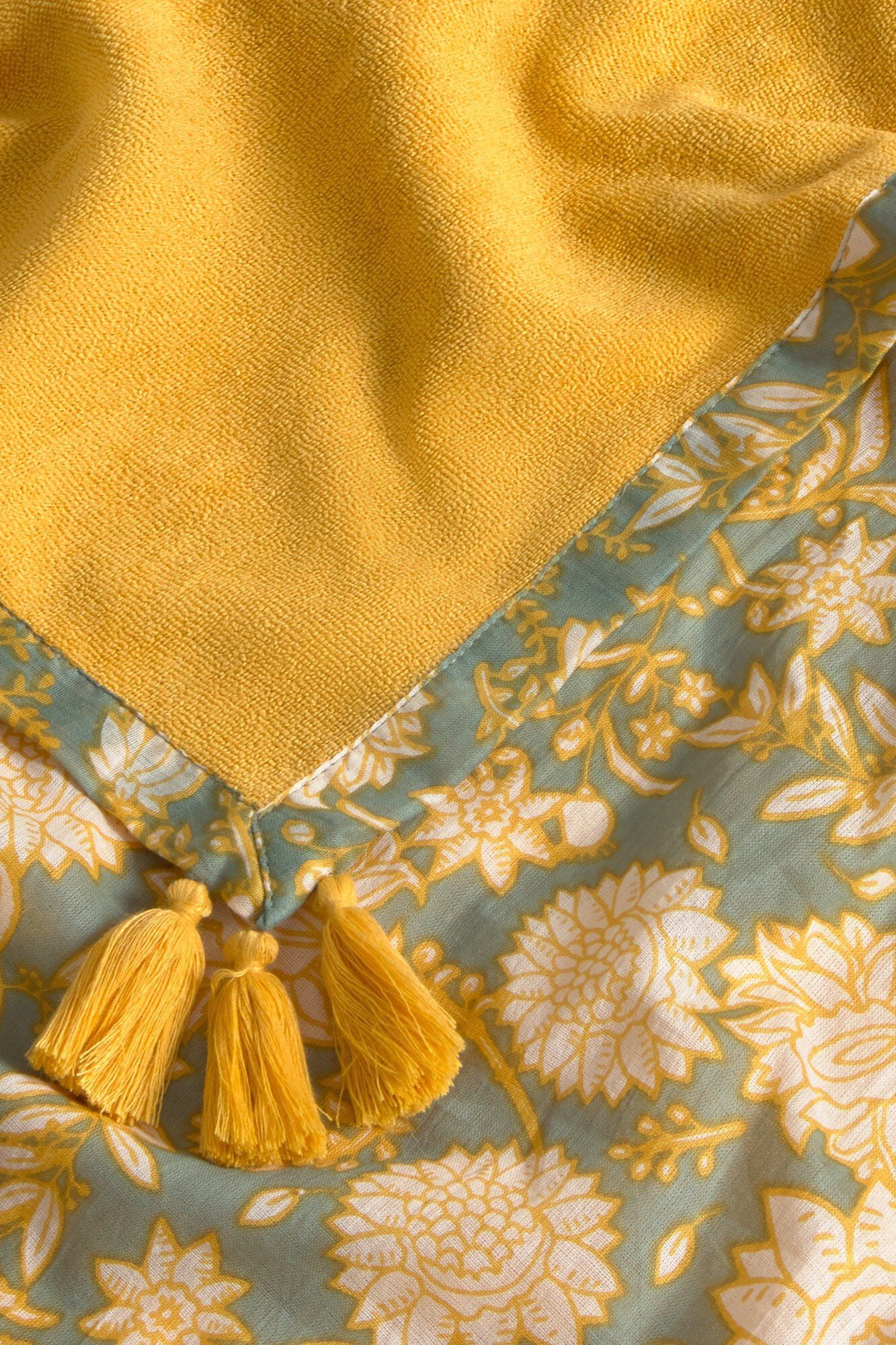 Textura Strandtuch aus Web- und Frotteestoff