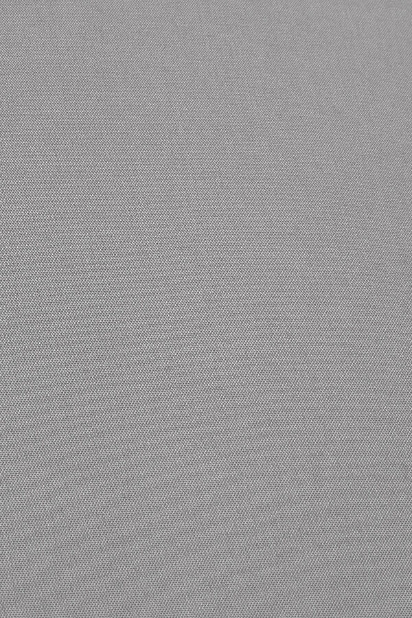 Womensecret Two-tone percale cotton cushion cover gris