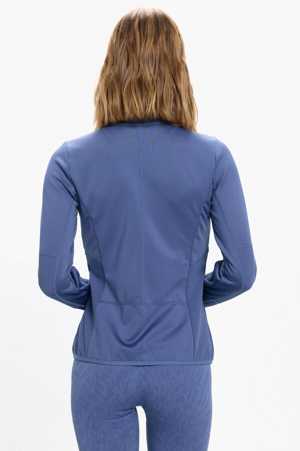 Only Play Technische Jacke mit Rollkragen und Rei&szlig;verschluss Rosa