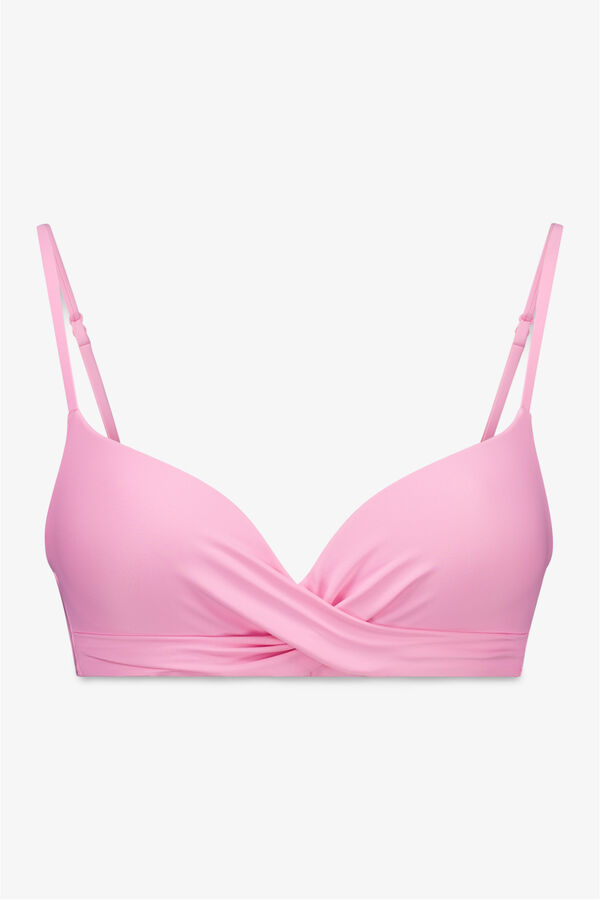 Women'secret Haut bikini push-up crois&eacute; rose rose