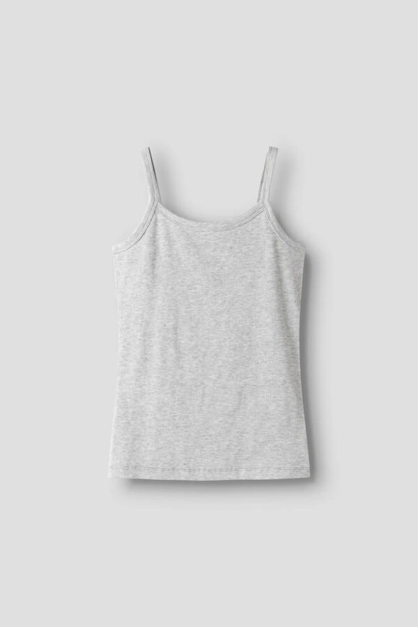 Lmtd Top de tirantes gris