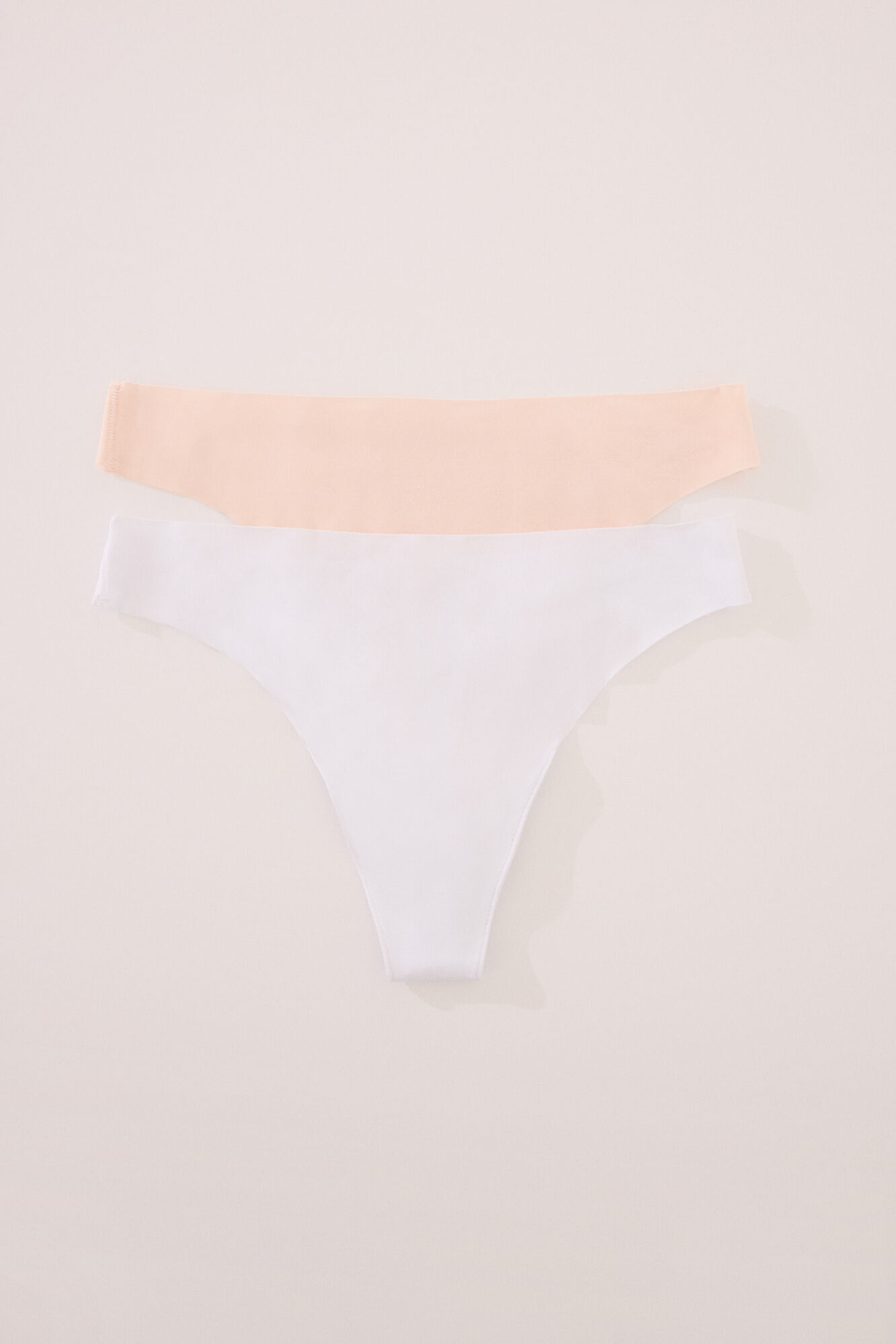 Women'secret Pack of 2 classic cotton thongs 