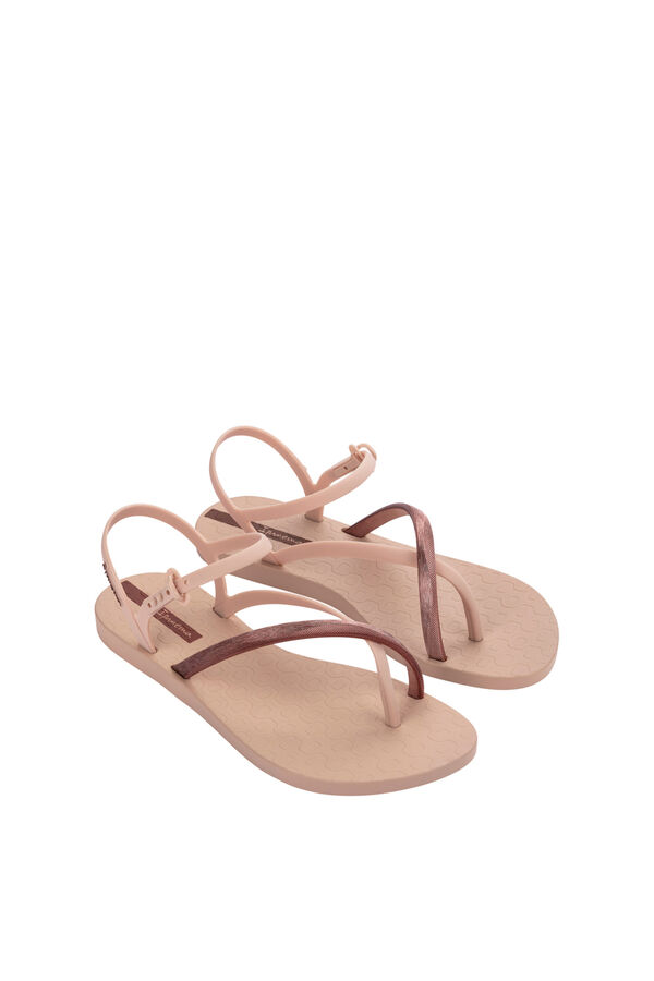 Ipanema Crossed toe sandal brown