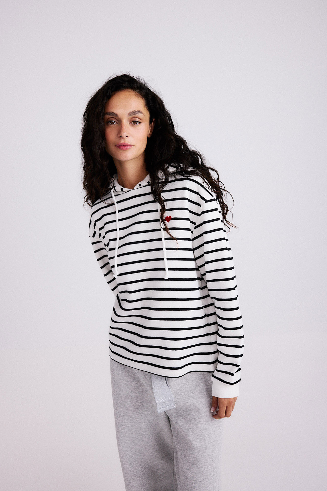 Pieces Sweatshirt with hood