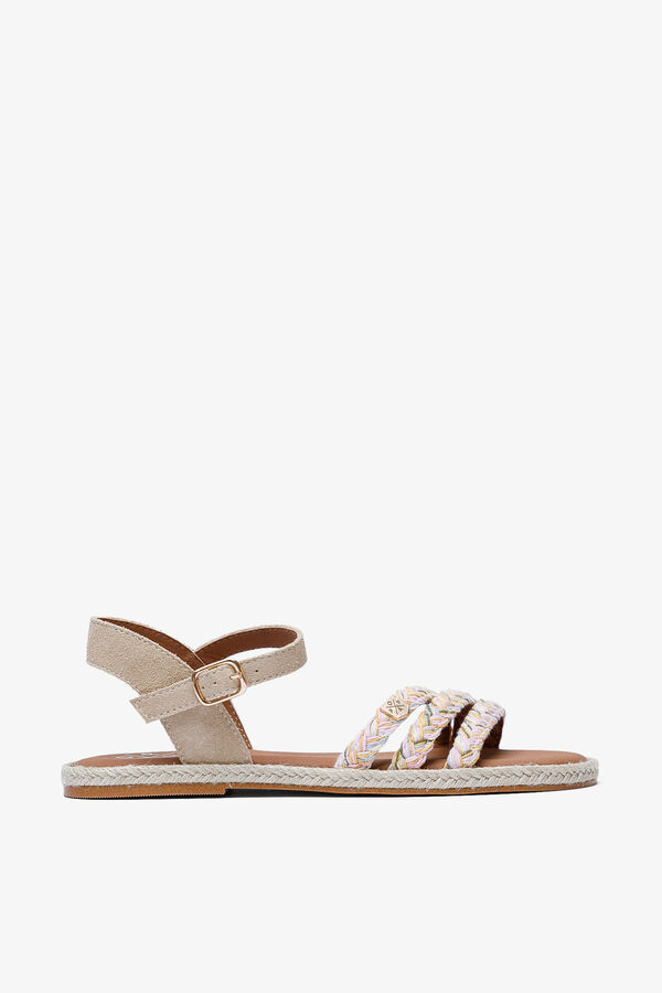Popa Cotton Riazor flat sandal printed