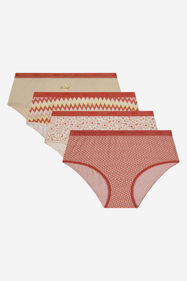DIM Pack 4 culottes estampados estampado