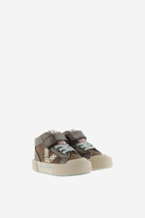 Victoria Girls' high-top sneakers nude