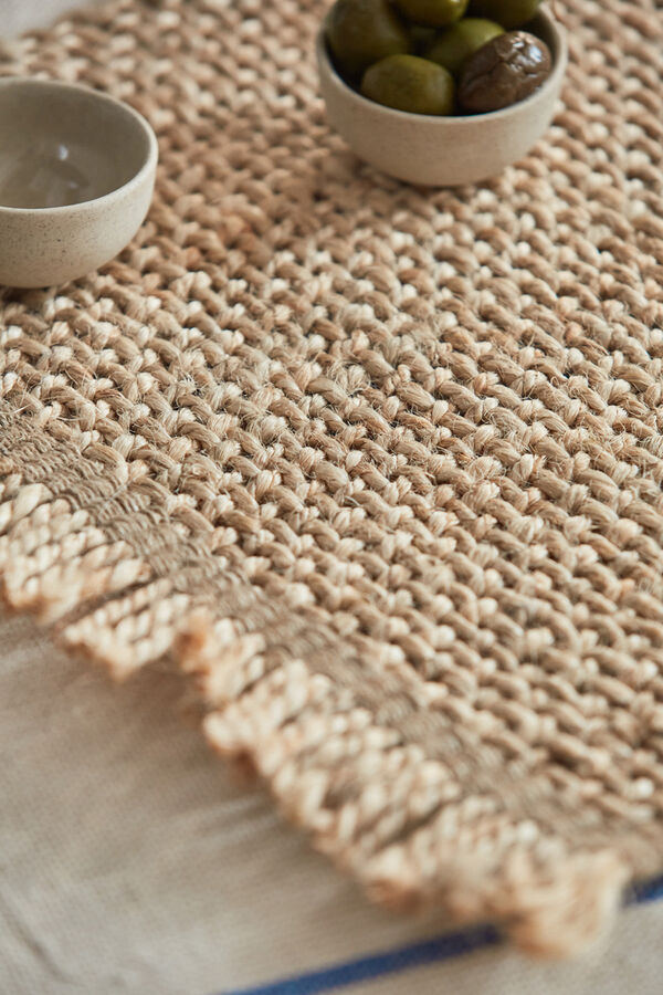 Mantel Individual De Yute Y Algodón SKLUM Ranulfe: Protege Tu Mesa Con Estilo Ecofriendly