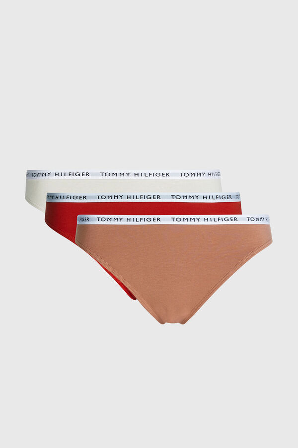 Womensecret Pack de 3 braguitas bikini de colores mit Print