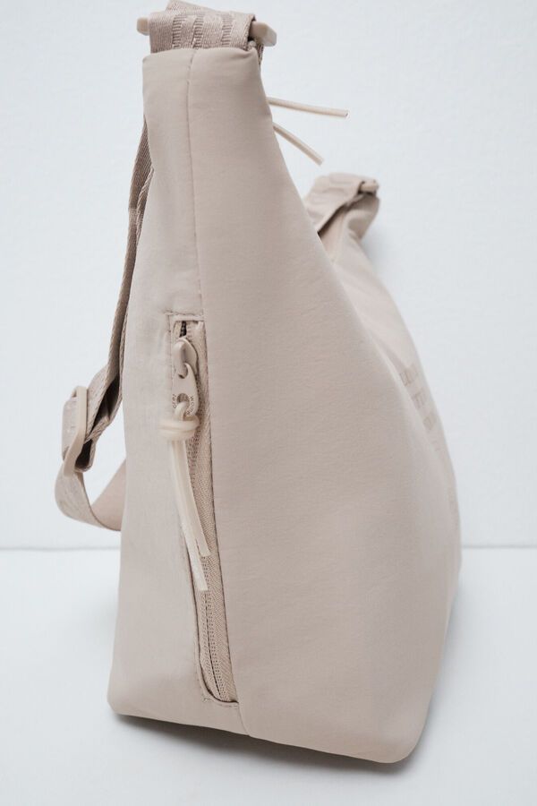 Women'secret Beige long handle lunch bag nude