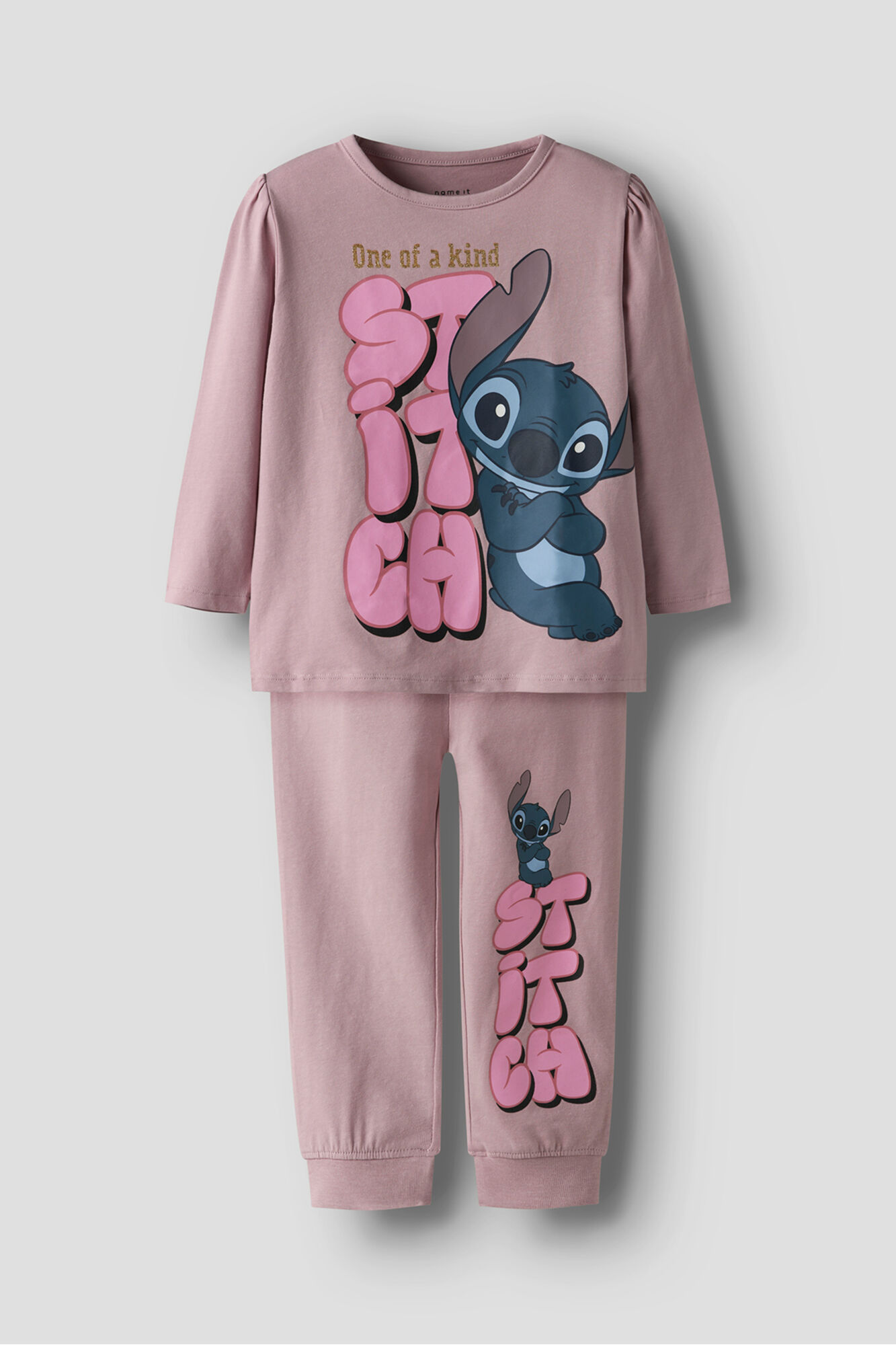 Name it Pijama Stitch de ni&ntilde;a