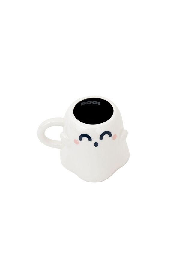 Mr. Wonderful Taza 3D Halloween - Fantasma estampado