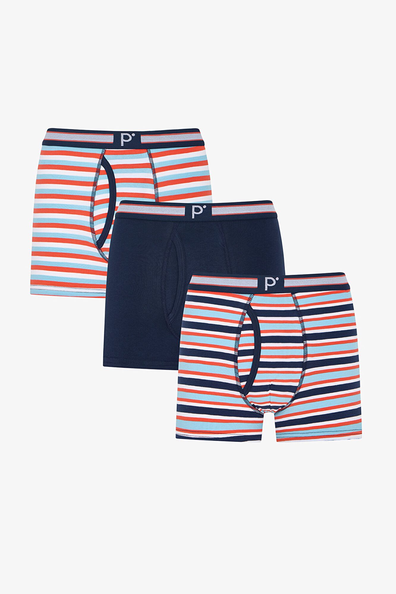Penti Pack de 3 boxer de riscas