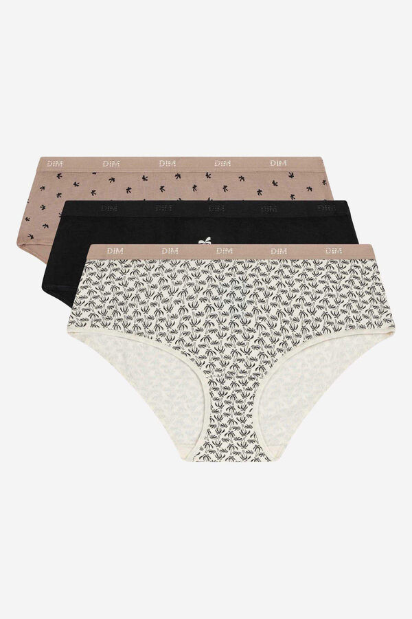 DIM Printed 3-pack culottes printed