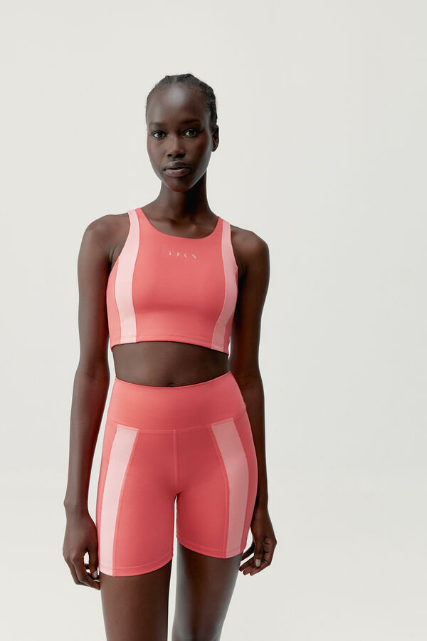 Born Living Yoga Top deportivo Bindi estampado