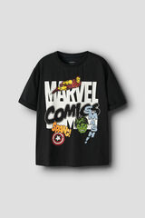Name it Kids' short-sleeved T-shirt MARVEL black