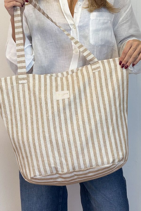 De La Mur Bolsa Grande Cremallera Lumos amarillo