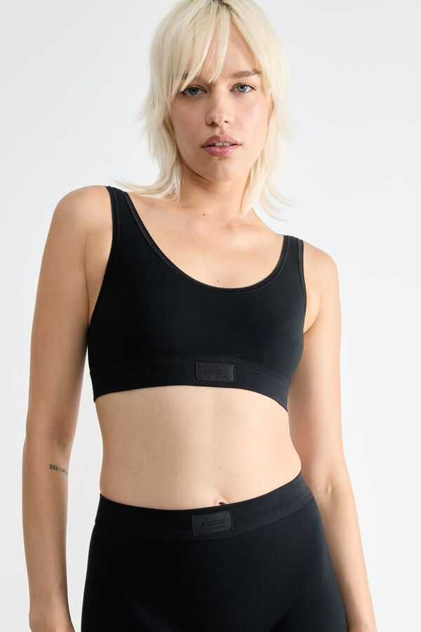 Sloggi Top Double Comfort T  negro