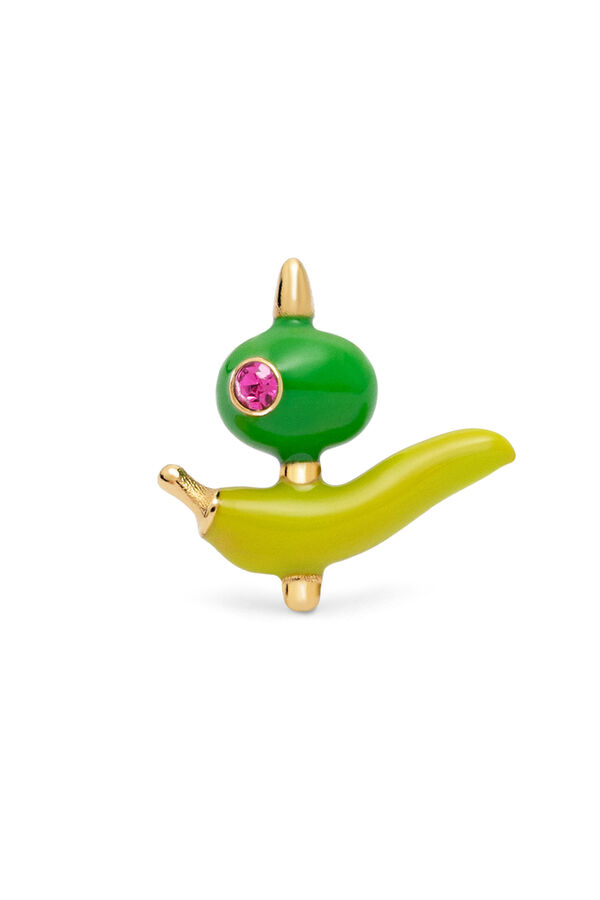 Singularu Pendiente Suelto Gilda Ba&ntilde;o Oro amarillo