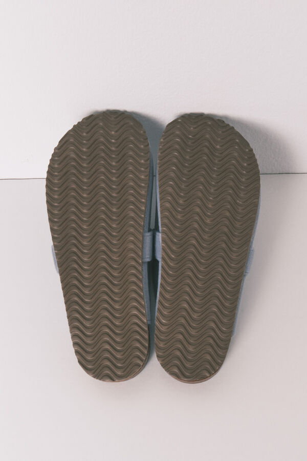 Women'secret Blue comfort slippers blue