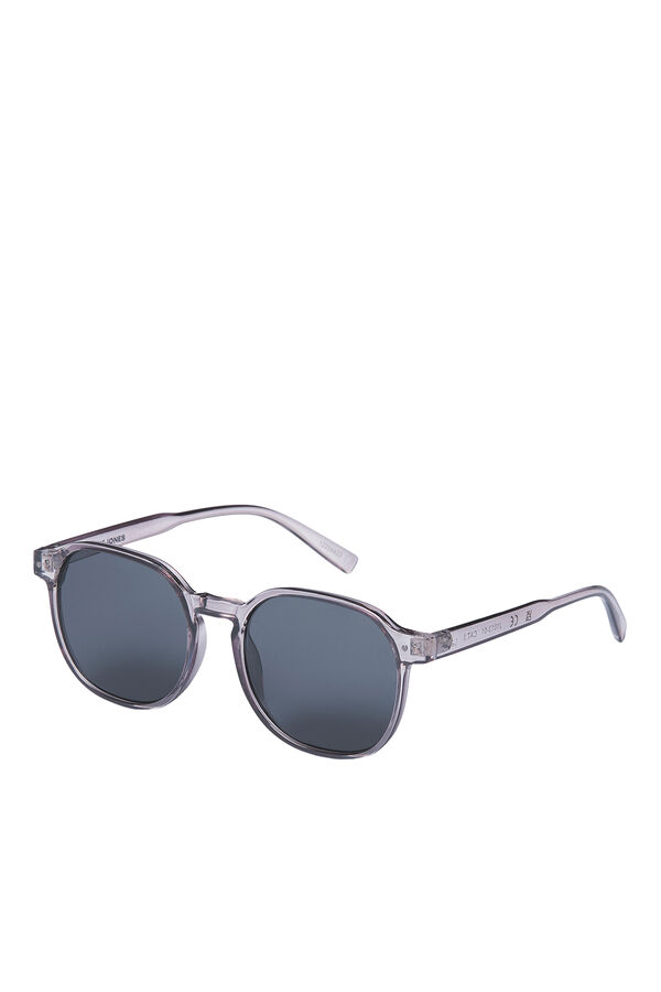 Jack & Jones Lunettes de soleil rondes classiques grises gris