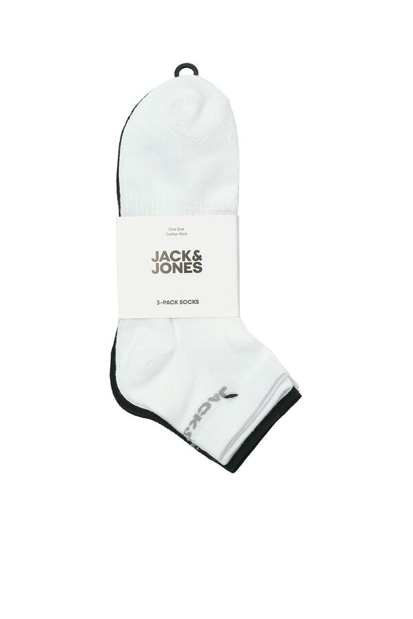 Jack & Jones Pack 3 meias branco