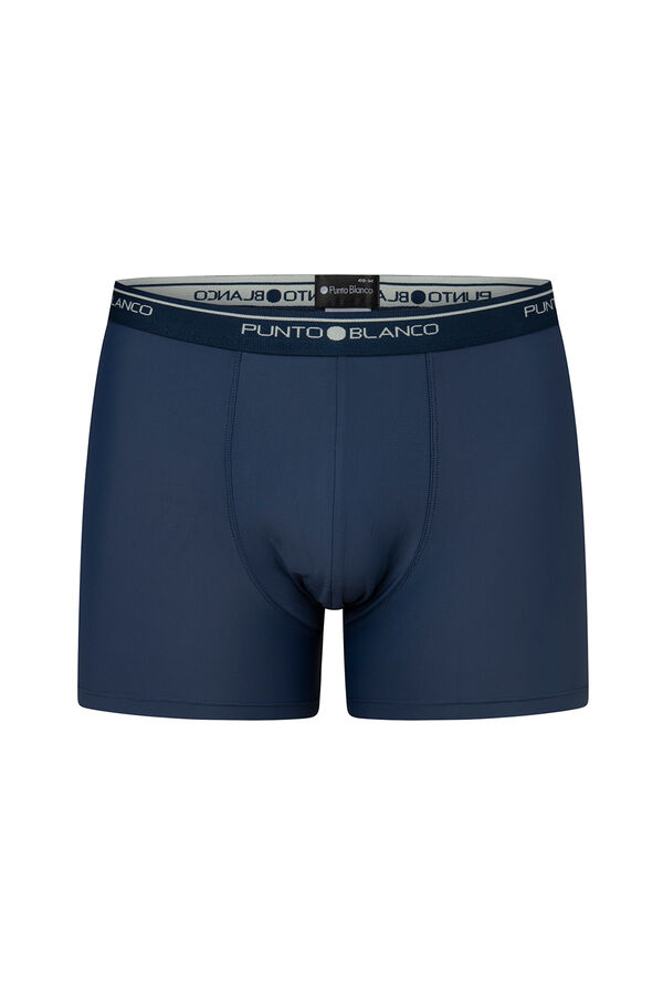 Punto Blanco Pack de 2 cuecas de algod&atilde;o azul