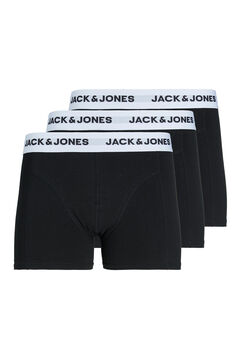 Womensecret Pack de 3 boxers com logo  cinzento
