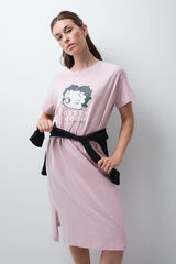 Women'secret Nuisette courte Betty Boop rose rose