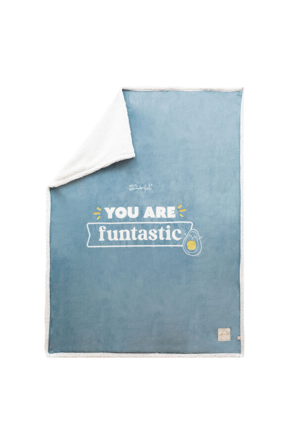 Mr. Wonderful Blanket Avocado - You are funtastic printed