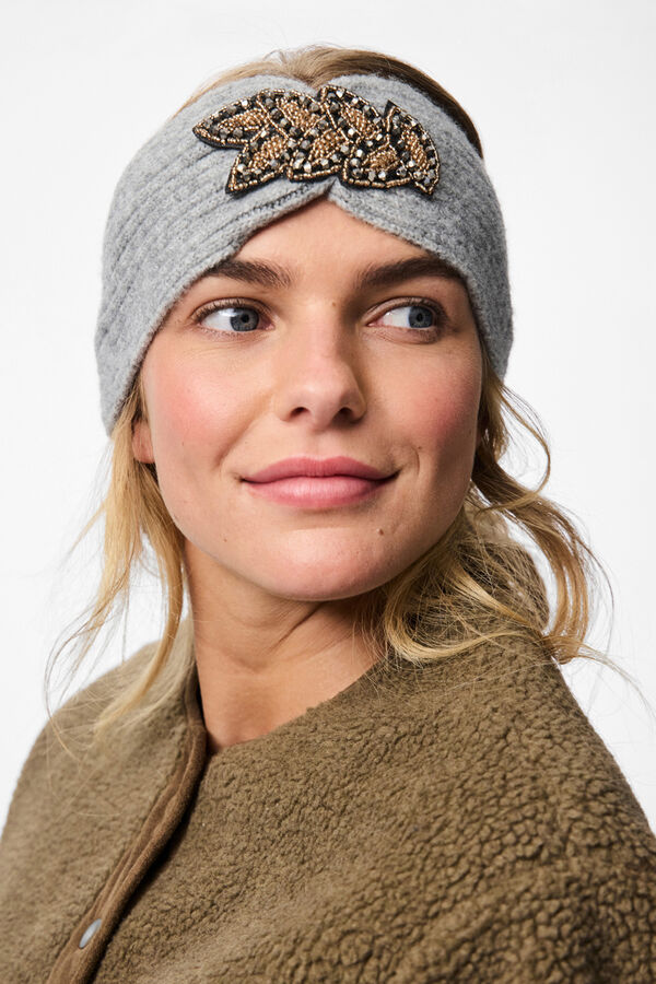 Pieces Faixa de malha cinzento