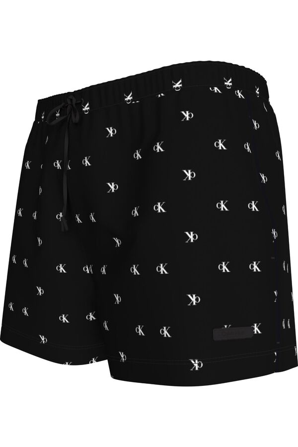 Calvin Klein Medium length drawstring swimwear black