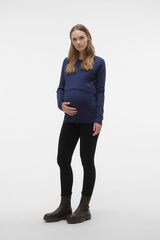 Mamalicious Basic breastfeeding T-shirt blue