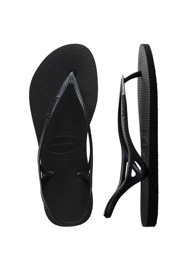 Womensecret Hav. sandals Sunny II noir