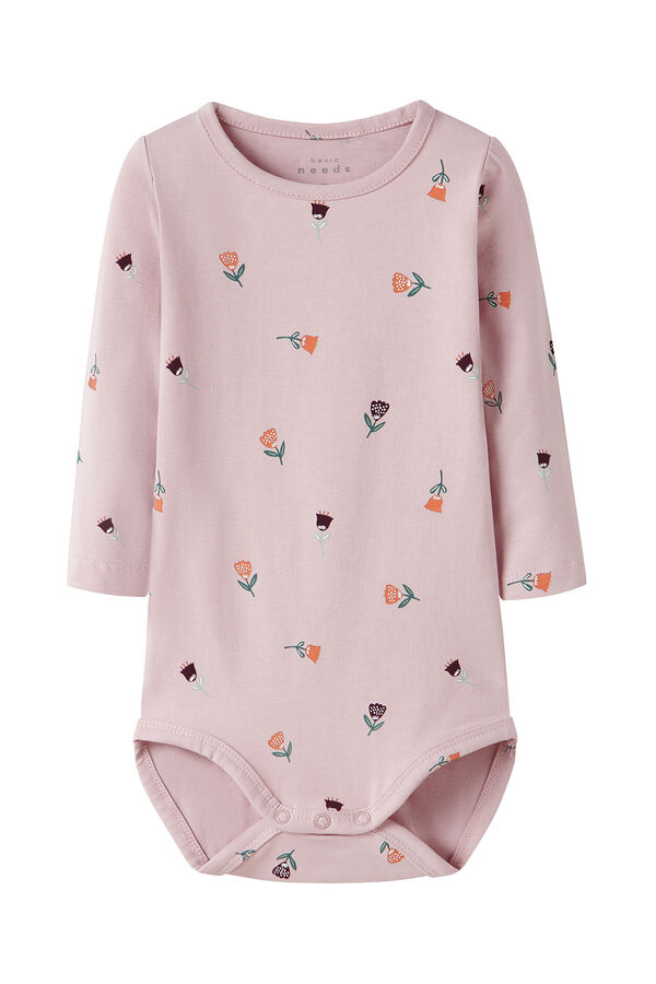 Name it Body manga para bebê rosa