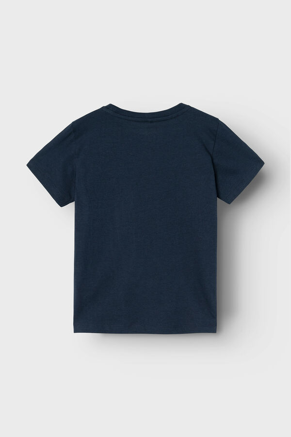 Womensecret T-shirt menino com print frontal azul