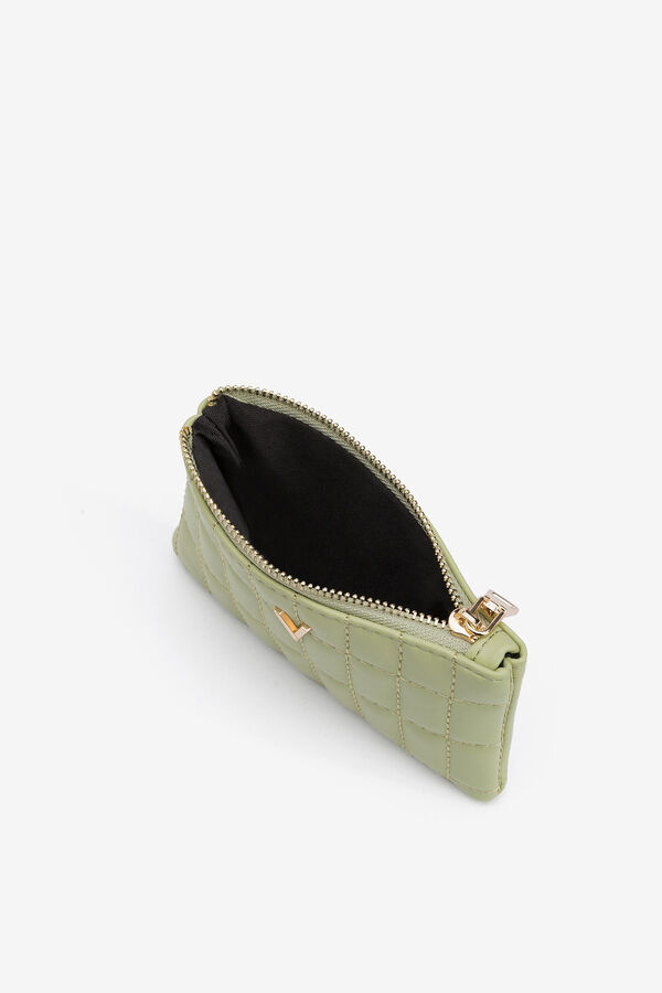 Womensecret Stitching detail purse green